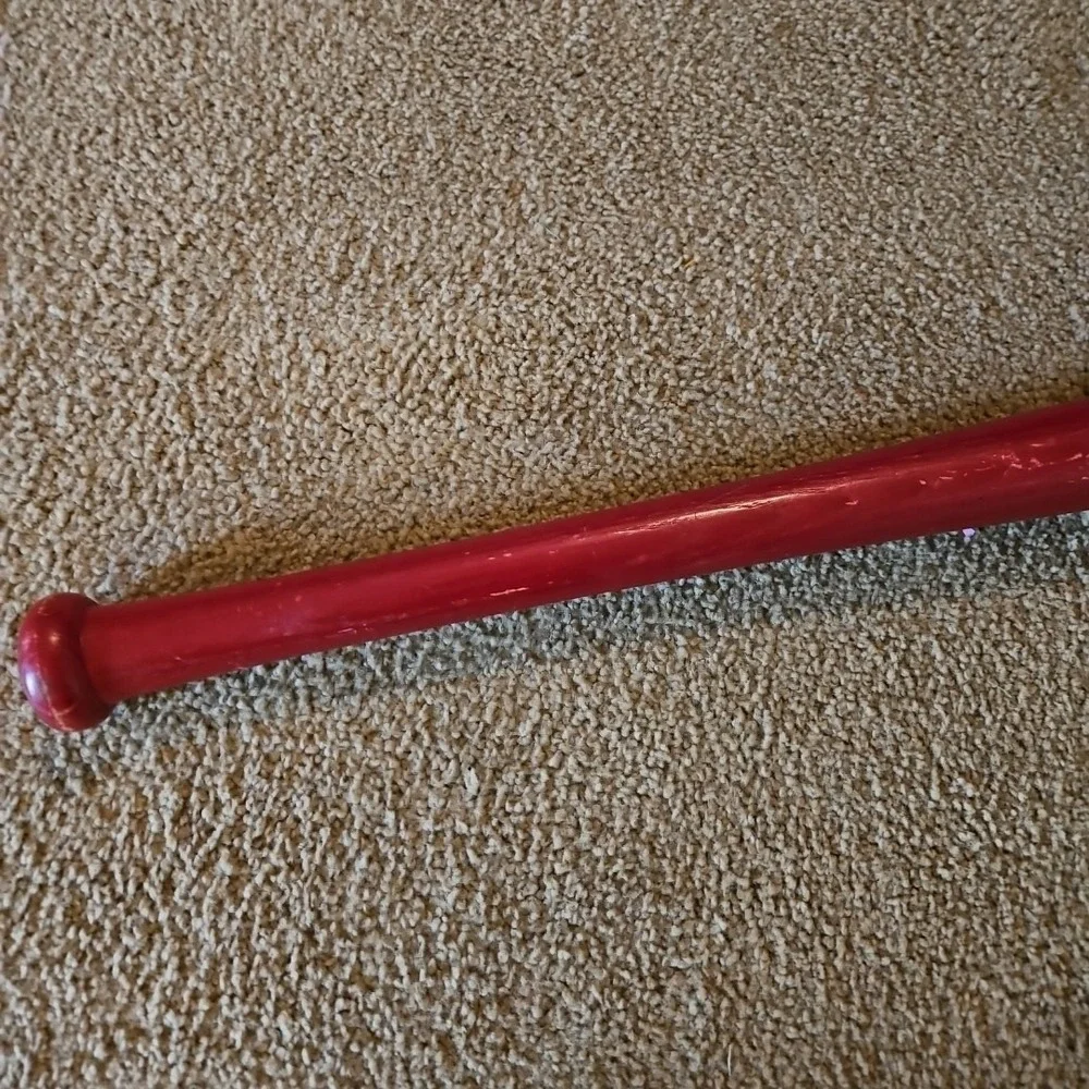 Vintage Salem RedBirds Wooden Baseball Bat Dr Pepper Louisville Minor League